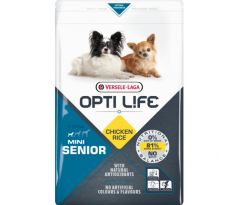 Versele Laga OptiLife Senior Mini kura ryža 7,5kg