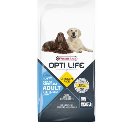 VL Opti Life dog Adult Light Medium & Maxi 12,5 kg