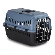 Prepravka Duvo+ Box ECO  S 46x31x32cm, plastová, kovové dvierka, modrá