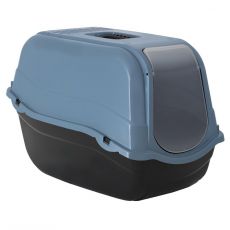 Toaleta DUVO+ pre mačky Romeo ECO, uzavretá 57x39x41cm modrá