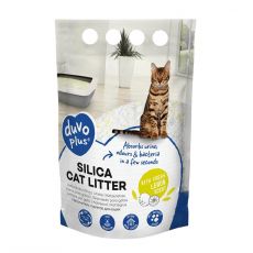 Podstielka DUVO+ pre mačky Premium silikátová citrón 5 L