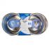 Miska DUVO+ Stojan s dvomi miskami nerez priemer 13 cm 2x0,47 L
