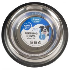 Miska DUVO+ Inox nerezová protisklzová priemer 25 cm 950 ml