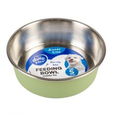Miska DUVO+ Inox nerezová matná zelená 450ml - priemer 12,8cm