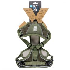 Postroj DUVO+ EXPLOR Ultimate fit, zelený XS - 20-40cm - 37-45cm