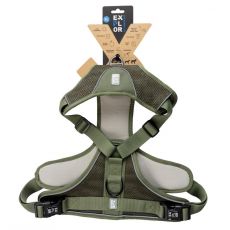 Postroj DUVO+ EXPLOR Ultimate fit, zelený XL - 50-75cm - 97-120cm
