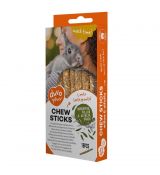 Pamlsok DUVO+ žuvacie tyčinky vŕba a lucerna pre hlodavce  70g - 10 ks - 12x1x1cm