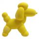 Hračka DUVO+ latexový balón pudel, pískajúci, žltý 14x6x12,5 cm