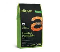 Alleva NATURAL dog adult medium & maxi  lamb & pumpkin 2 kg