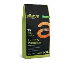 Alleva NATURAL dog adult medium & maxi  lamb & pumpkin 12 kg