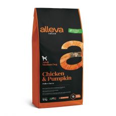 Alleva NATURAL dog adult medium chicken & pumpkin 12 kg