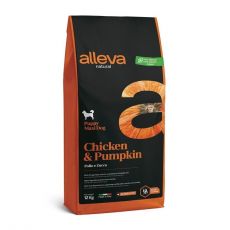 Alleva NATURAL dog puppy maxi chicken & pumpkin 12 kg