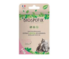 BIOGANCE Biospotix Cat spot-on s repelentným účinkom 5 x 1 ml  (od 3 mesiacov)