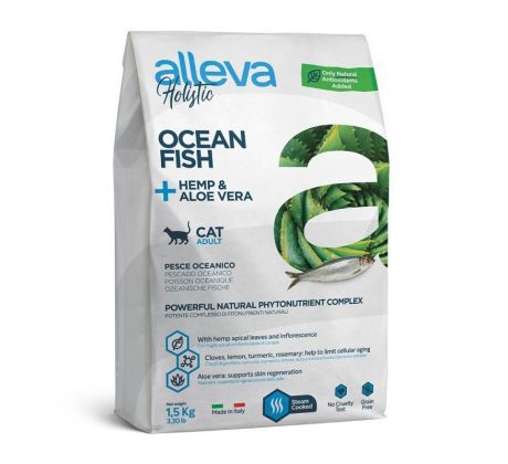 Alleva HOLISTIC cat adult ocean fish 1,5 kg