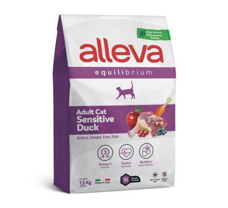 Alleva SP EQUILIBRIUM cat duck sensitive 1,5 kg