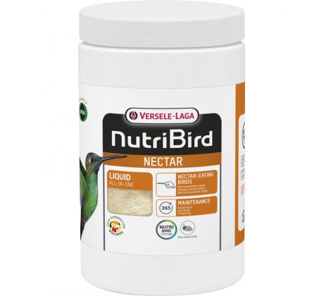 VL NutriBird Nectar- kompletné krmivo pre strdimily a kolibríky a doplnkové pre tanagarovité druhy 700 g