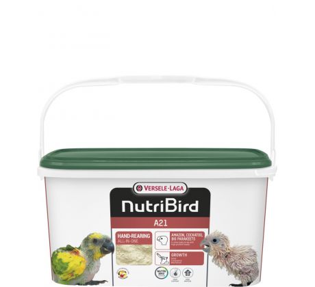 VL NutriBird A21- dokrmovacia zme pre všetky druhy vtákov s nižším obsahom tukov 3 kg