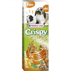 Pamlsok VL Crispy Sticks Rabbits-Guinea Pigs Carrot & Parsley 2ks 110 g