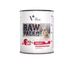 VetExpert Raw Paleo adult beef konzerva 800 g