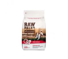 VetExpert Raw Paleo adult mini beef 2,5 kg
