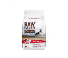 VetExpert Raw Paleo adult medium beef 2,5 kg