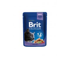 BRIT Premium cat Kapsička Adult Cod Fish 100 g