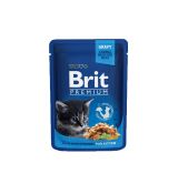 BRIT Premium cat Kapsička Kitten Chicken Chunks 100 g