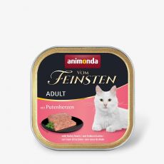 Animonda Vom Feinsten cat CLASSIC hovädzie a morčacie srdiečka bal. 16 x 100 g