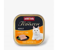 Animonda Vom Feinsten cat CLASSIC hydina a teľacie bal. 16 x 100 g
