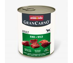 Animonda GRANCARNO® dog adult hovädzie a divina bal. 6 x 800g konzerva