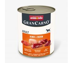Animonda GRANCARNO® dog adult hovädzie a kura bal. 6 x 800g konzerva
