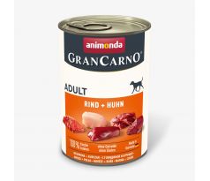 Animonda GRANCARNO® dog adult hovädzie a kura bal. 6 x 400g konzerva