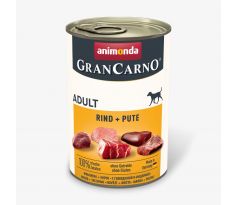 Animonda GRANCARNO® dog adult hovädzie a morka bal. 6 x 400g konzerva