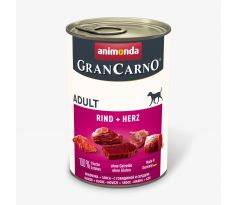 Animonda GRANCARNO® dog adult hovädzie a srdiečka bal. 6 x 400g konzerva