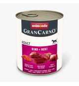 Animonda GRANCARNO® dog adult hovädzie a srdiečka bal. 6 x 800g konzerva