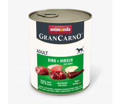Animonda GRANCARNO® dog adult hovädzie,jeleň,jablko bal. 6 x 800g konzerva