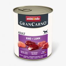 Animonda GRANCARNO® dog adult hovädzie a jahňa bal. 6 x 800g konzerva
