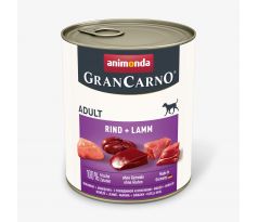 Animonda GRANCARNO® dog adult hovädzie a jahňa bal. 6 x 800g konzerva