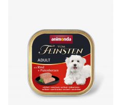 Animonda Vom Feinsten dog ADULT hovädzie a morčacie srdiečka bal. 11 x 150 g