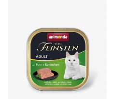 Animonda Vom Feinsten cat CLASSIC morka a králik bal. 16 x 100 g