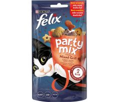 Pamlsok NESTLÉ FELIX PARTY MIX cat Mixed grill 8x60 g