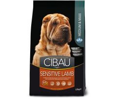 Farmina CIBAU dog adult medium & maxi, sensitive lamb 2,5 kg