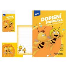 Listový papier farebný LUX 5+10 Včielka Maja