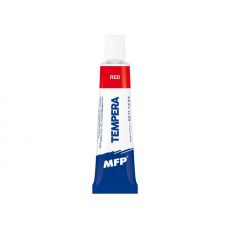 Farba temperová 12ml červená