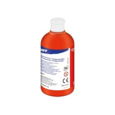 Farba temperová 500ml červená