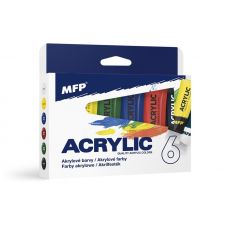 Akrylové farby set 6 x 75ml