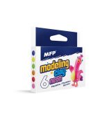 Modelovacia hmota 6 ks farieb NEON 100g
