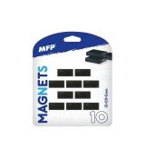 Magnet obdĺžnik 15x28mm blister 10ks