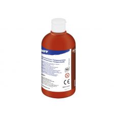 Farba temperová 500ml hnedá
