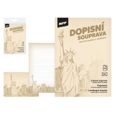 Listový papier farebný LUX 5+10 (New York)